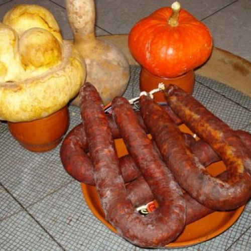 CHORIZO VACA Extra de Vuelta (Pieza de 500g