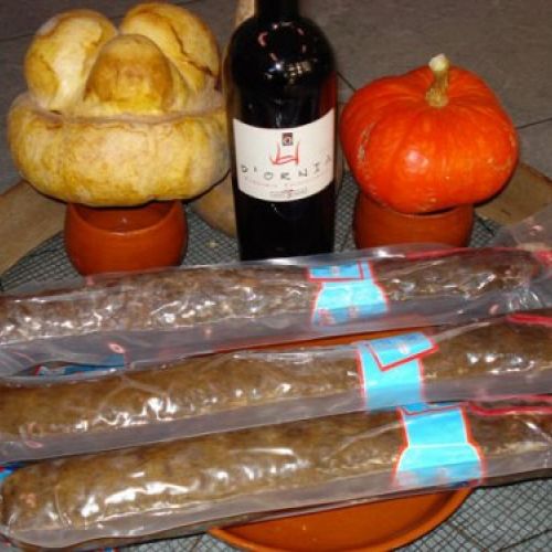 CHORIZO VACA VELA Extra Picante (Pieza de 1K