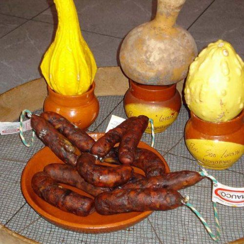 chorizo en riestra para el cocido (Pieza de 500g. Aprox.)